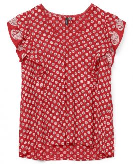 VMSIMI SAVANNA TOP RED