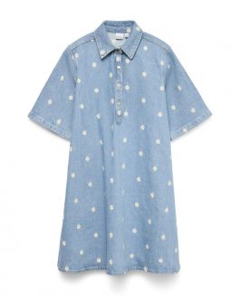 VMOCINA SS DAISY DENIM DRESS