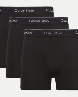 Calvin Klein 3-pak Underbukser Trunks Black/Black