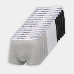 Calvin Klein 15-pak Underbukser Trunks Black/White/Grey Heather