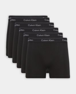 Calvin Klein 6-pak Underbukser Trunks Black/Black