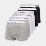 Calvin Klein 6-pak Underbukser Trunks Black/White/Grey Heather