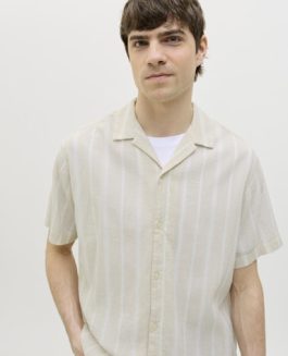 JREBMAIMI CREPE SHIRT SS MOONBEAM