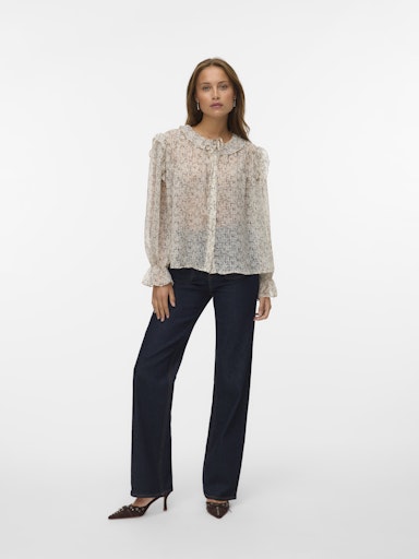 Vmpetra Ls Shirt Chocolate Torte Aop Tally Rose main image 0
