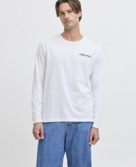 JREBZACK TEE LS CREW NECK WHITE