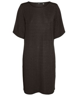 VMKANVA 2/4 TEE DRESS CHOCOLATE/COPPER