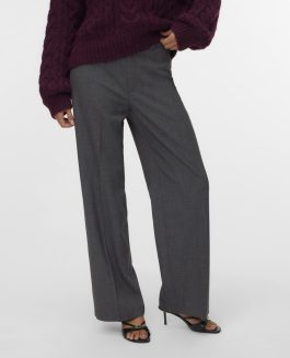 VMTEXAS MW STRAIGHT PANT DARK GREY MELANGE