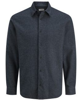 JREBIKE MELANGE SHIRT LS SN- SKY CAPTAIN