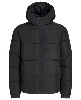 JREBREBEL LOGO PUFFER HOOD