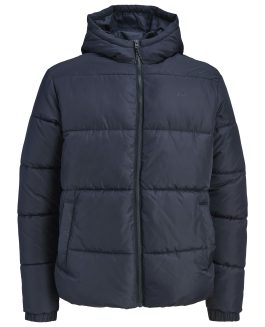 JREBREBEL LOGO PUFFER HOOD