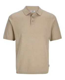 JREBCALLUM KNIT POLO SS SN-Crockery