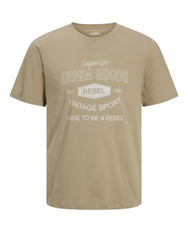 JREBVINTAGE REBEL TEE SS CREW NECK-Crockery