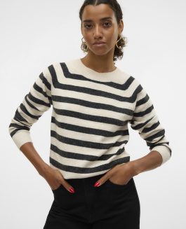 VMDOFFY LS O-NECK BLOUSE GA