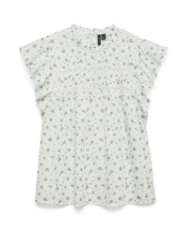 VMTRINE SL LACE TOP WVN