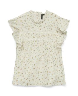 VMTRINE SL LACE TOP WVN