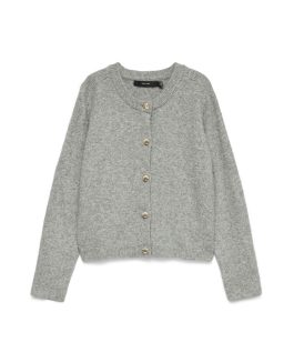 VMFIONA LS SHORT BUTTON CARDIGAN