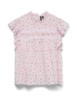 VMTRINE SL LACE TOP WVN