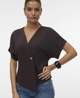 VMSMILLA SONJA SS V-NECK TOP