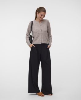VMDOFFY STITCH LS O-NECK CARDIGAN